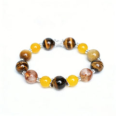 Five Elements Earth Bracelet(12mm)・Grounding Stability – Advanced Energy for Security