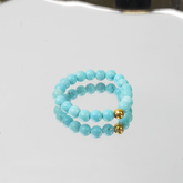 Green Turquoise Ring (3mm)