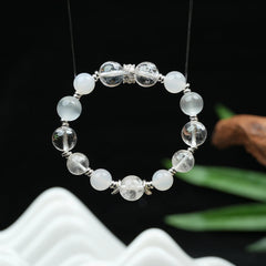 Five Elements Metal Bracelet(12mm)・Clear Balance – Advanced Energy for Inner Stability