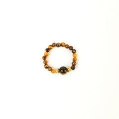 Tiger Eye Ring (3mm)