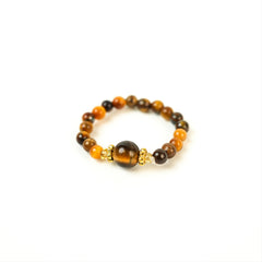 Tiger Eye Ring (3mm)