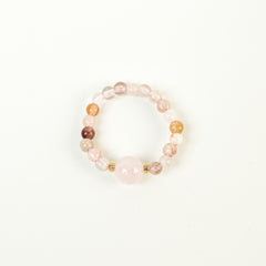 Strawberry Quartz Ring (3mm)