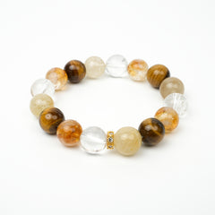 Black gold Super Seven bracelet