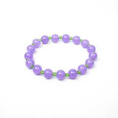 Lavender Amethyst Bracelet 8mm
