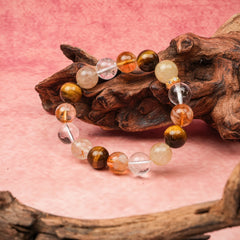 Black gold Super Seven bracelet