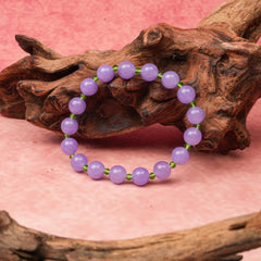 Lavender Amethyst Bracelet 8mm