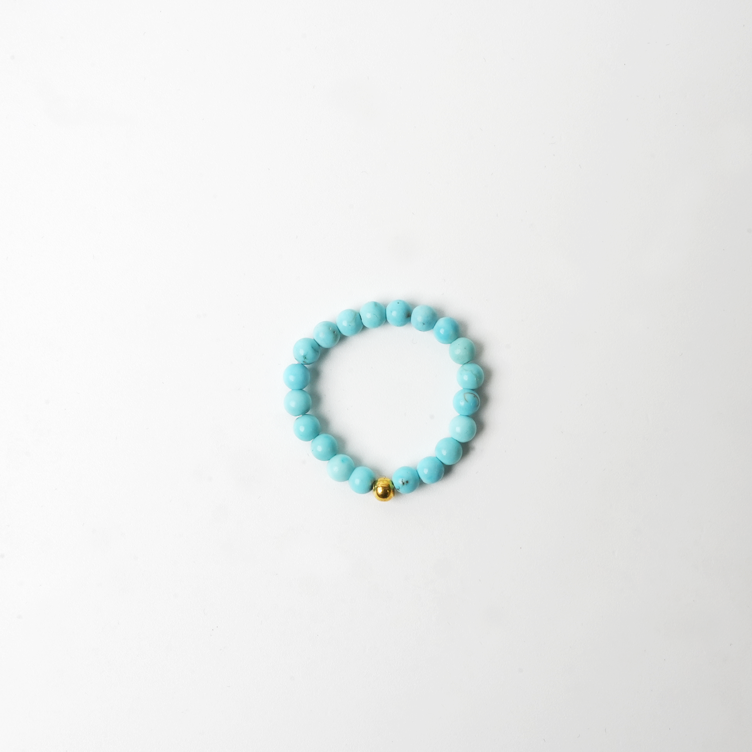 Green Turquoise Ring (3mm)