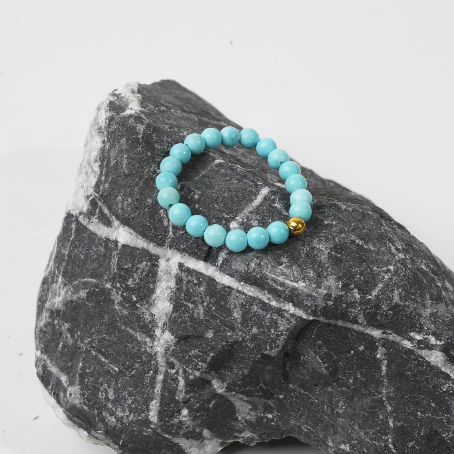 Green Turquoise Ring (3mm)