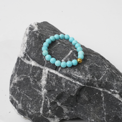 Green Turquoise Ring (3mm)