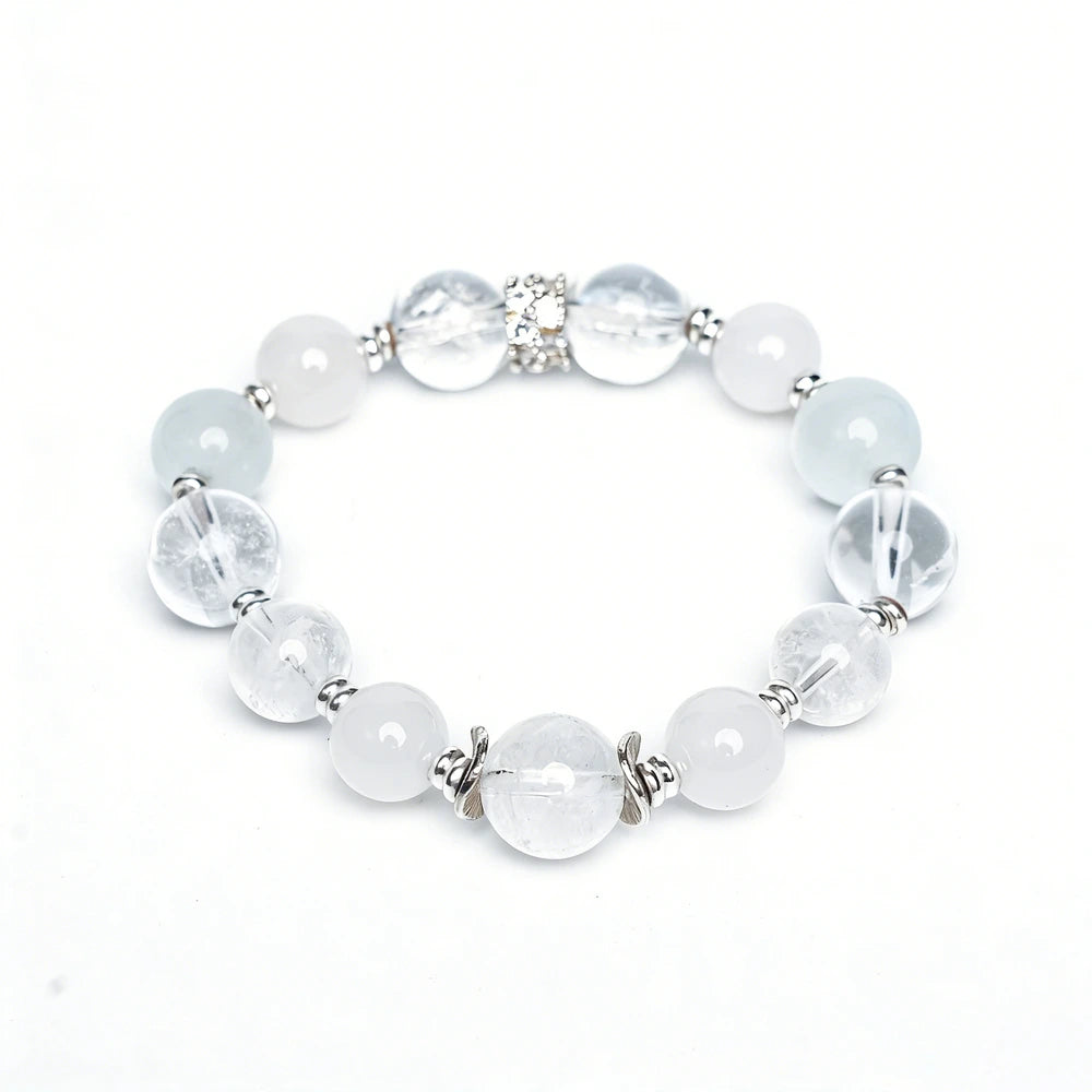 Five Elements Metal Bracelet（12mm）・Clear Balance – Advanced Energy for Inner Stability