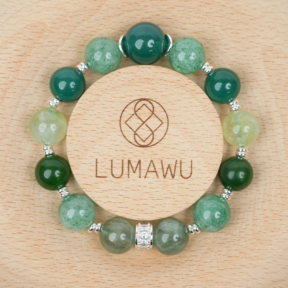 Five Elements Wood Bracelet · Growth Energy – Advanced Energy