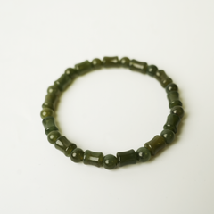 Chinaca Hotan lade Green Bamboo Bracelet