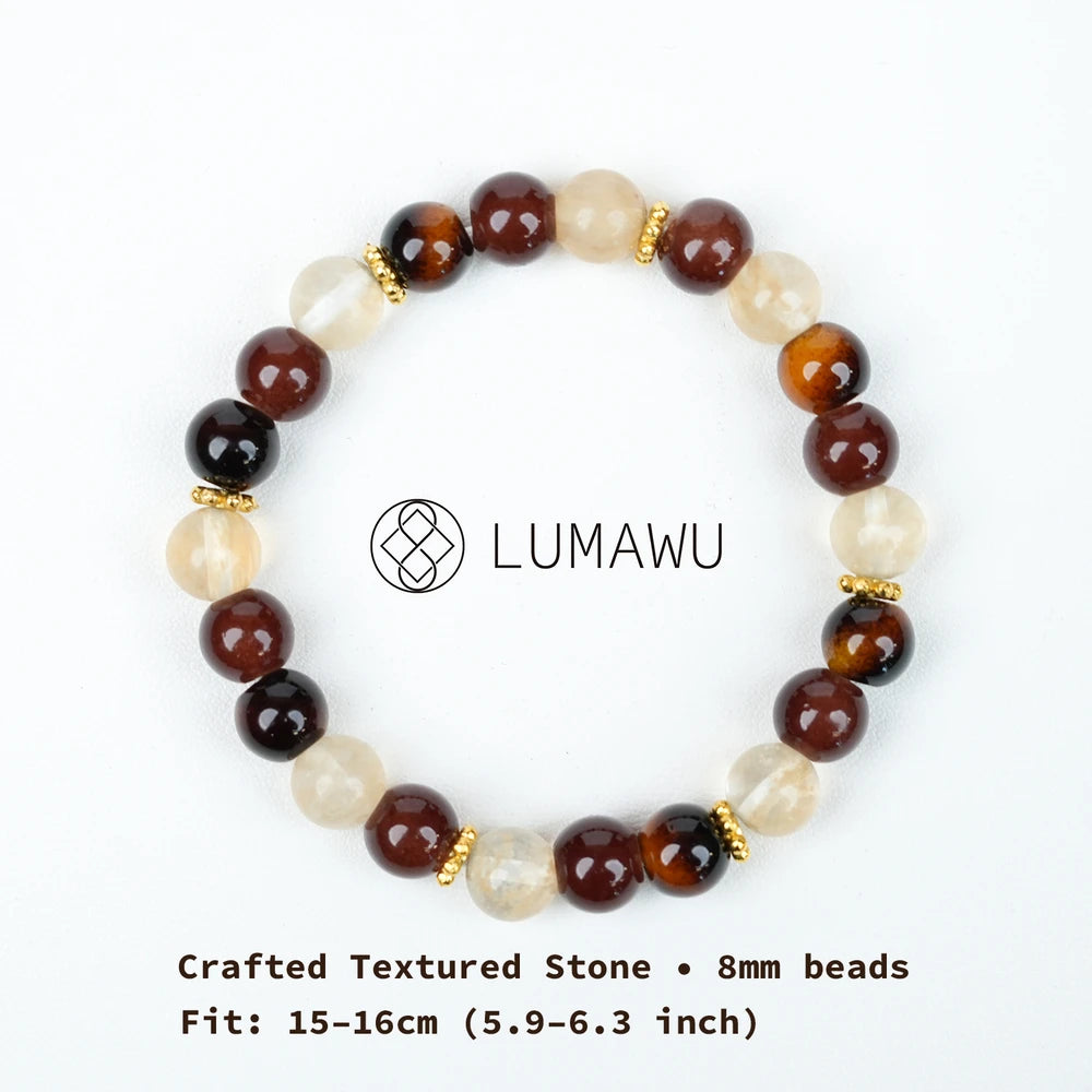 New Chinese Five Elements Earth Series Bracelet - Calm Versatile Style