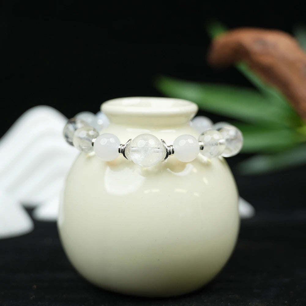 Five Elements Metal Bracelet（12mm）・Clear Balance – Advanced Energy for Inner Stability
