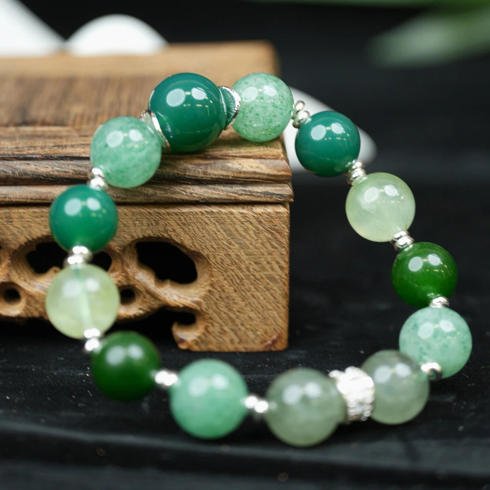 Five Elements Wood  Bracelet （12mm）・Growth Vitality – Advanced Energy for New Beginnings