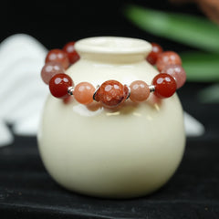 Five Elements Fire Bracelet（12mm）・Passion Glow – Advanced Energy for Confidence