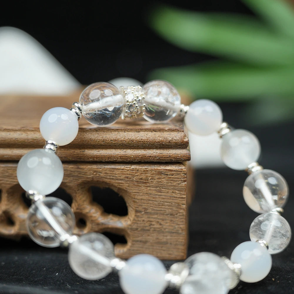 Five Elements Metal Bracelet（12mm）・Clear Balance – Advanced Energy for Inner Stability