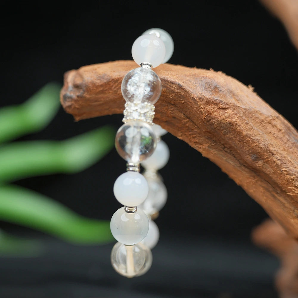 Five Elements Metal Bracelet（12mm）・Clear Balance – Advanced Energy for Inner Stability
