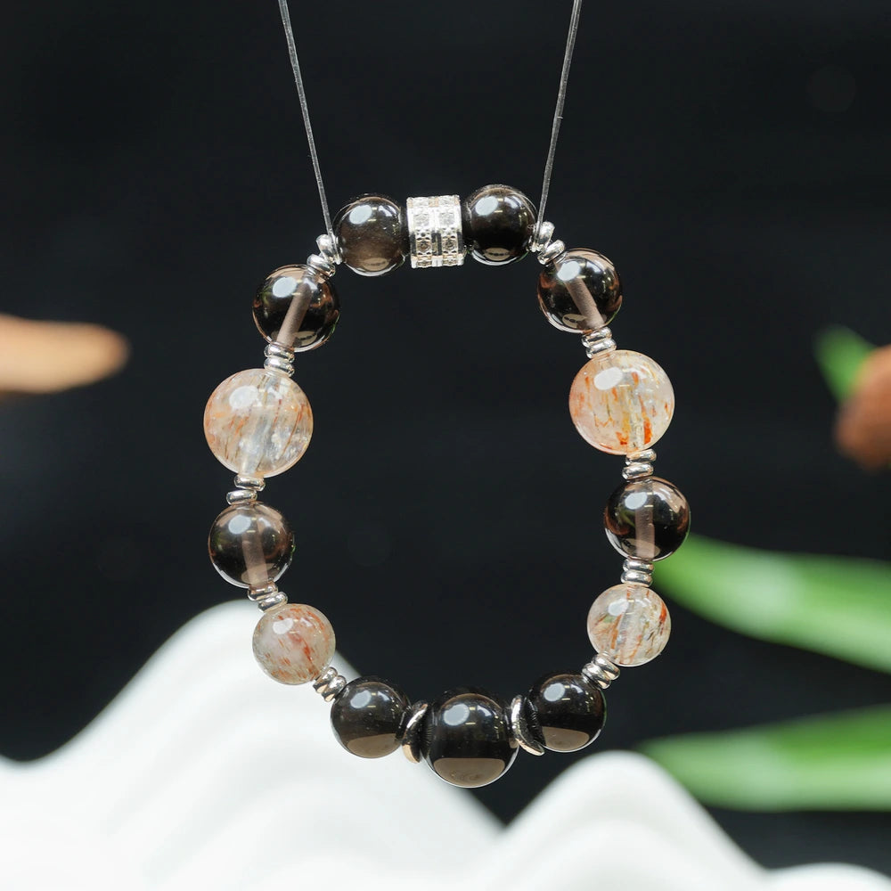 Five Elements Water Bracelet（12mm）・Calm Clarity – Advanced Energy for Inner Peace