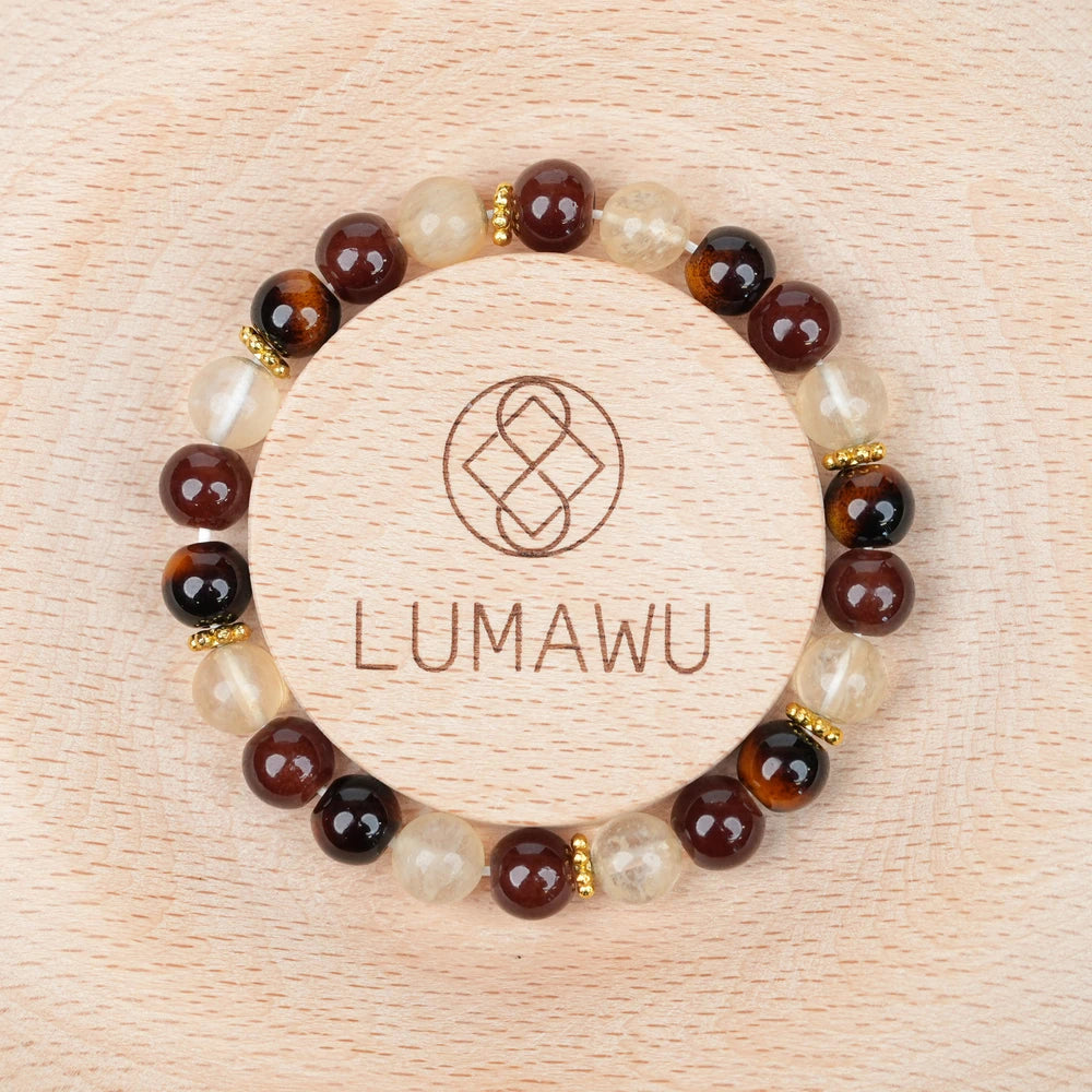 New Chinese Five Elements Earth Series Bracelet - Calm Versatile Style