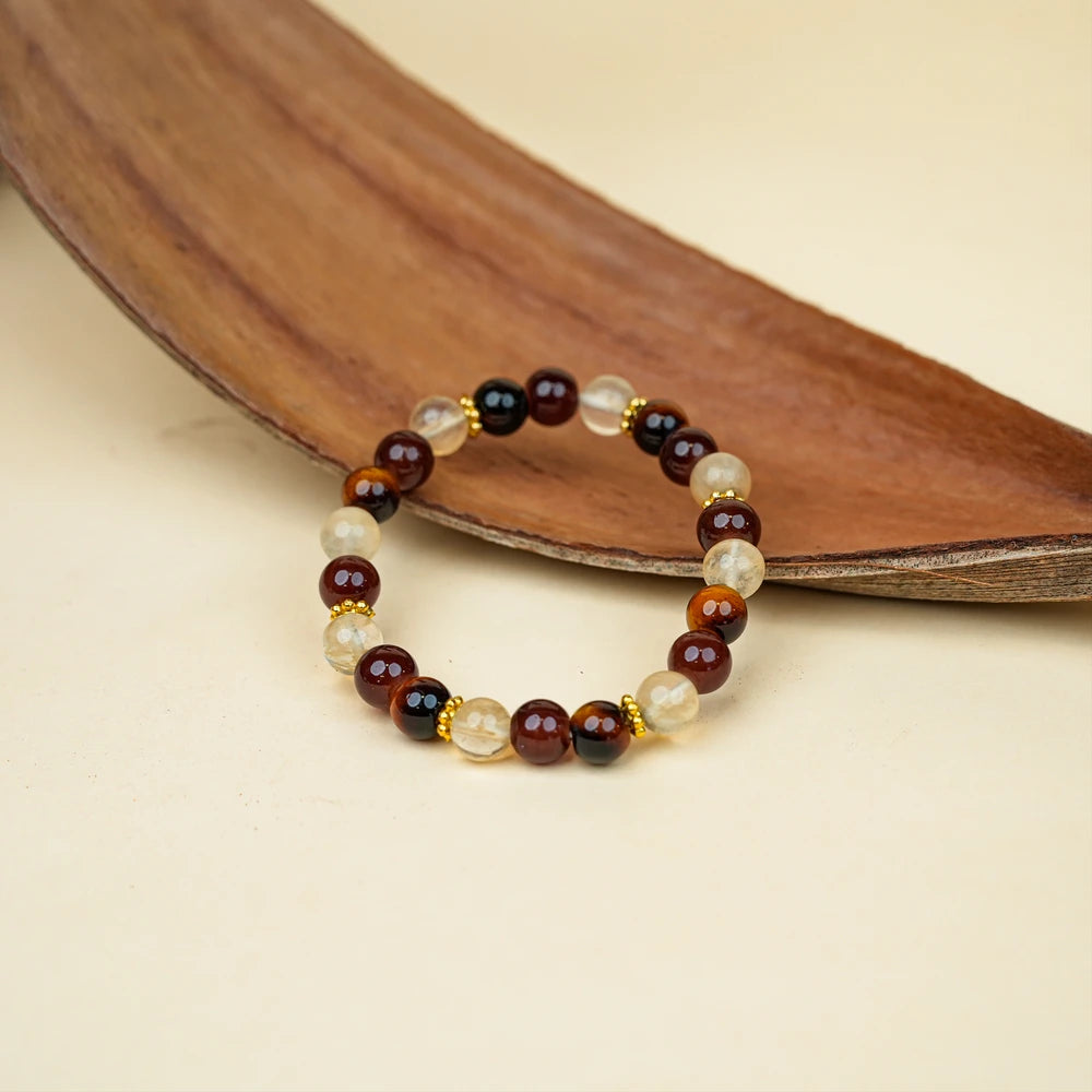 New Chinese Five Elements Earth Series Bracelet - Calm Versatile Style