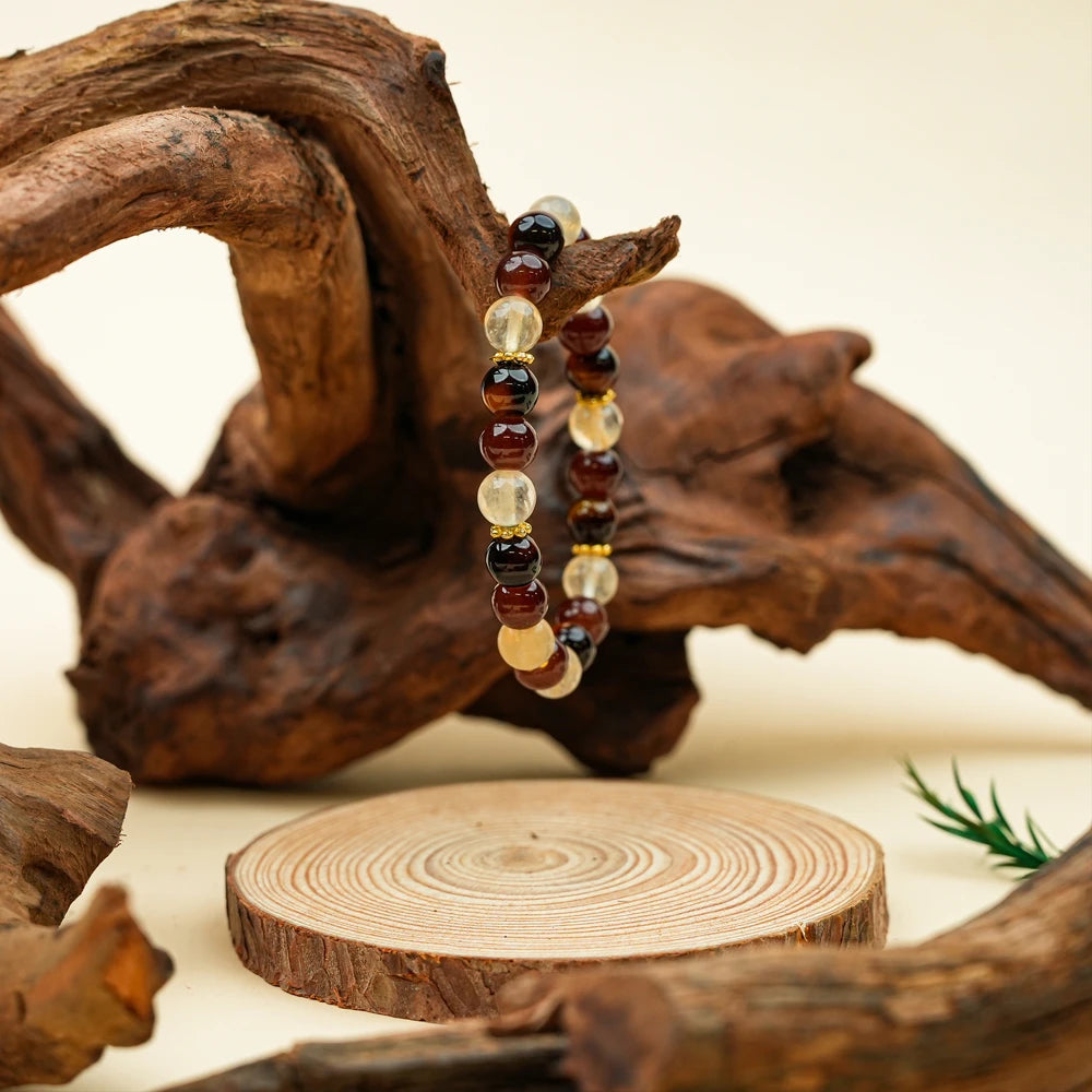 New Chinese Five Elements Earth Series Bracelet - Calm Versatile Style