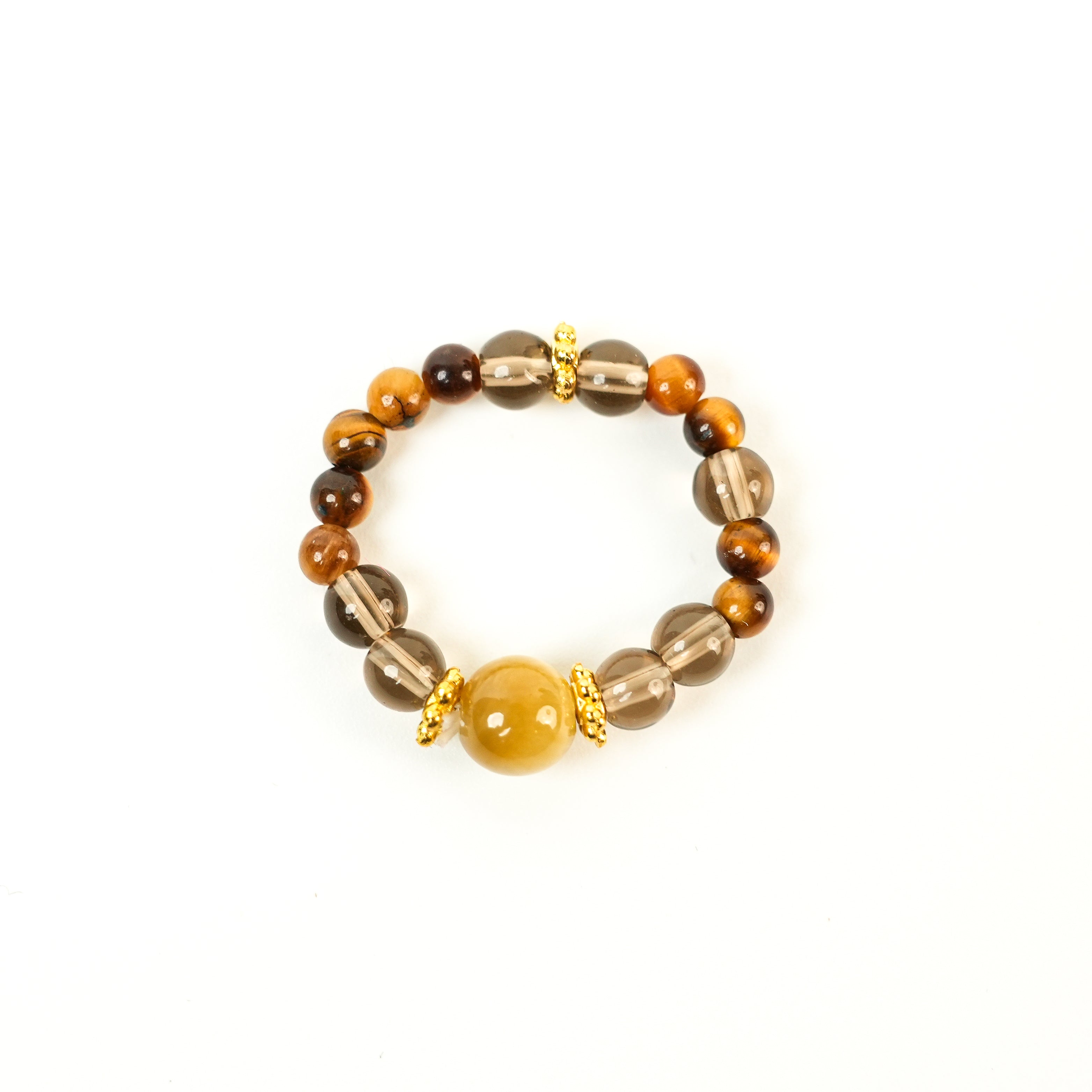 Designer Tiger Eye Ring (4mm)