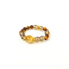 Designer Tiger Eye Ring (4mm)