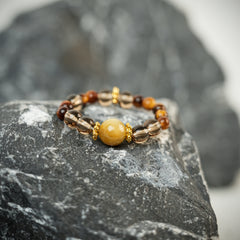 Designer Tiger Eye Ring (4mm)