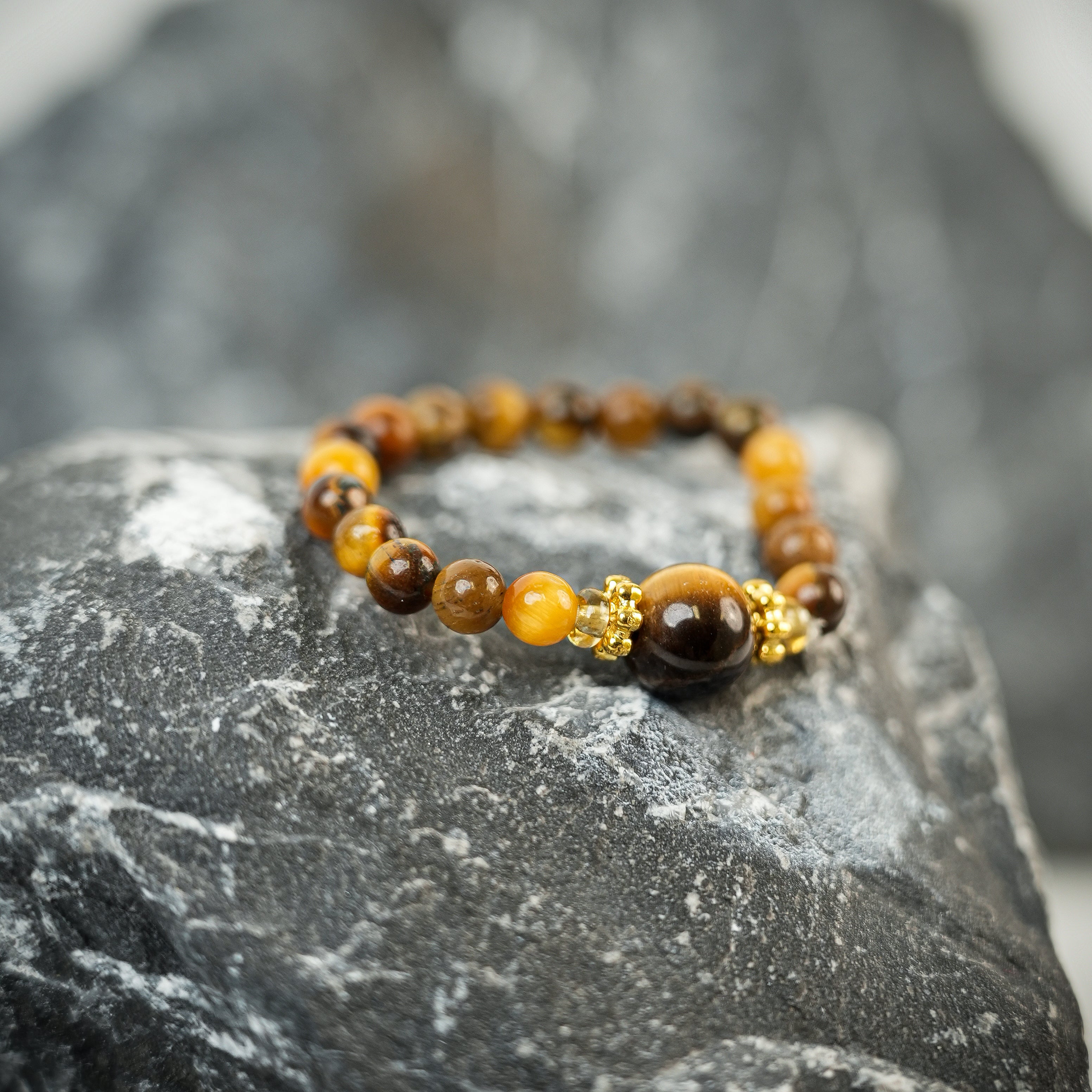 Tiger Eye Ring (3mm）