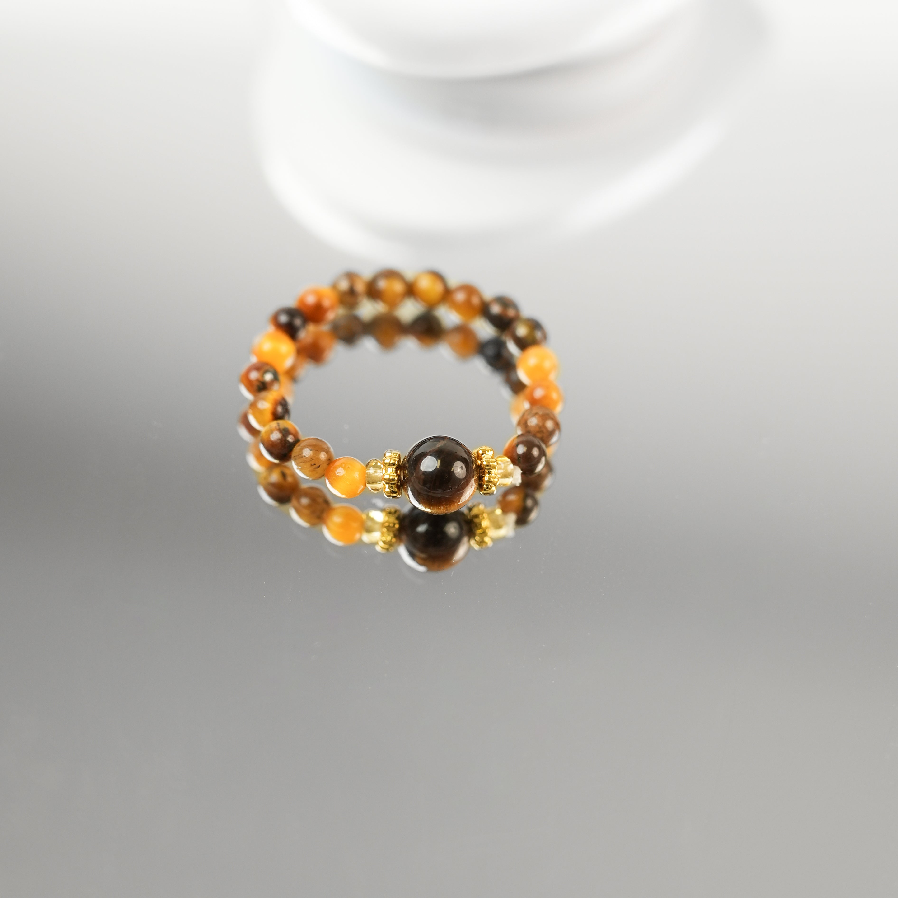 Tiger Eye Ring (3mm）