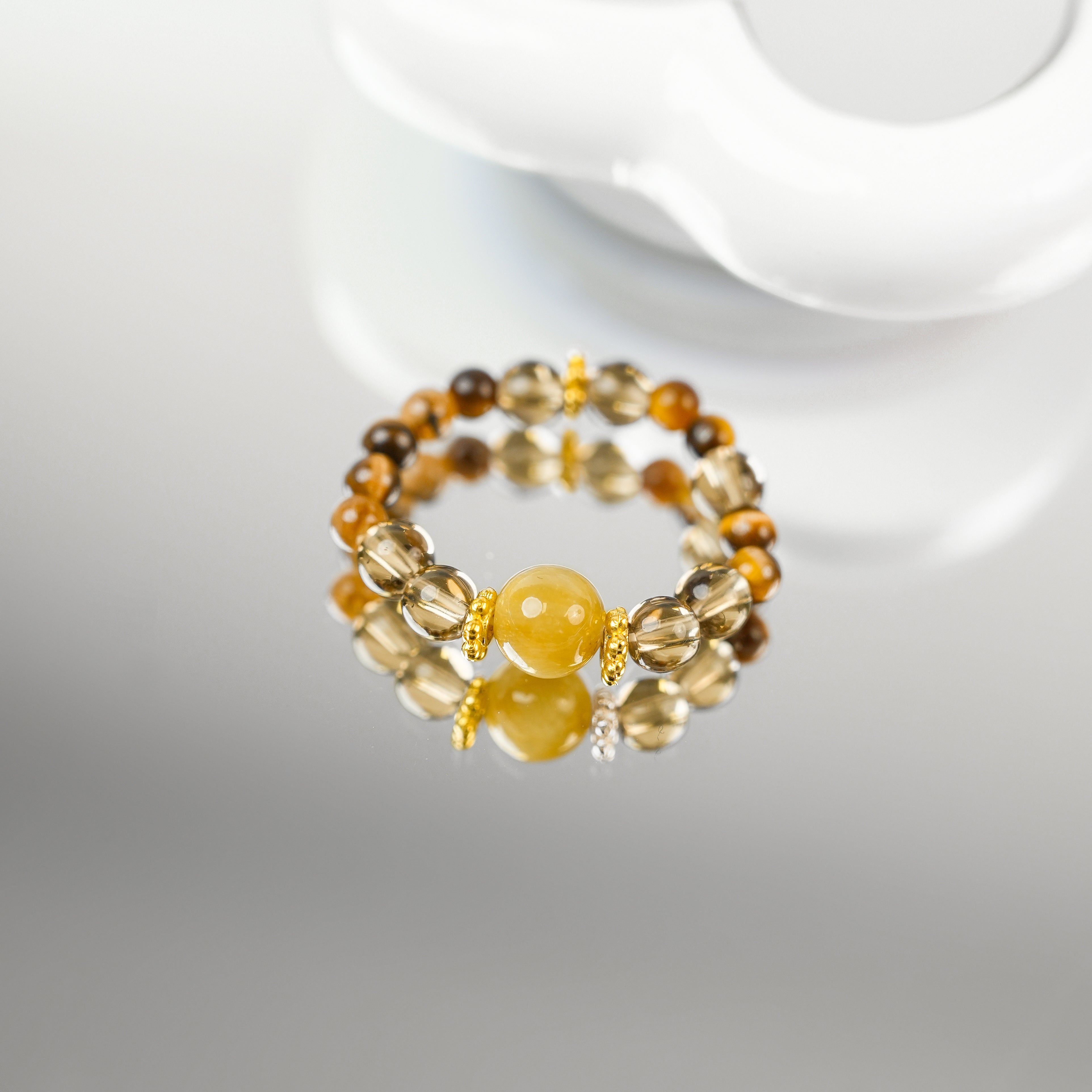 Designer Tiger Eye Ring (4mm)
