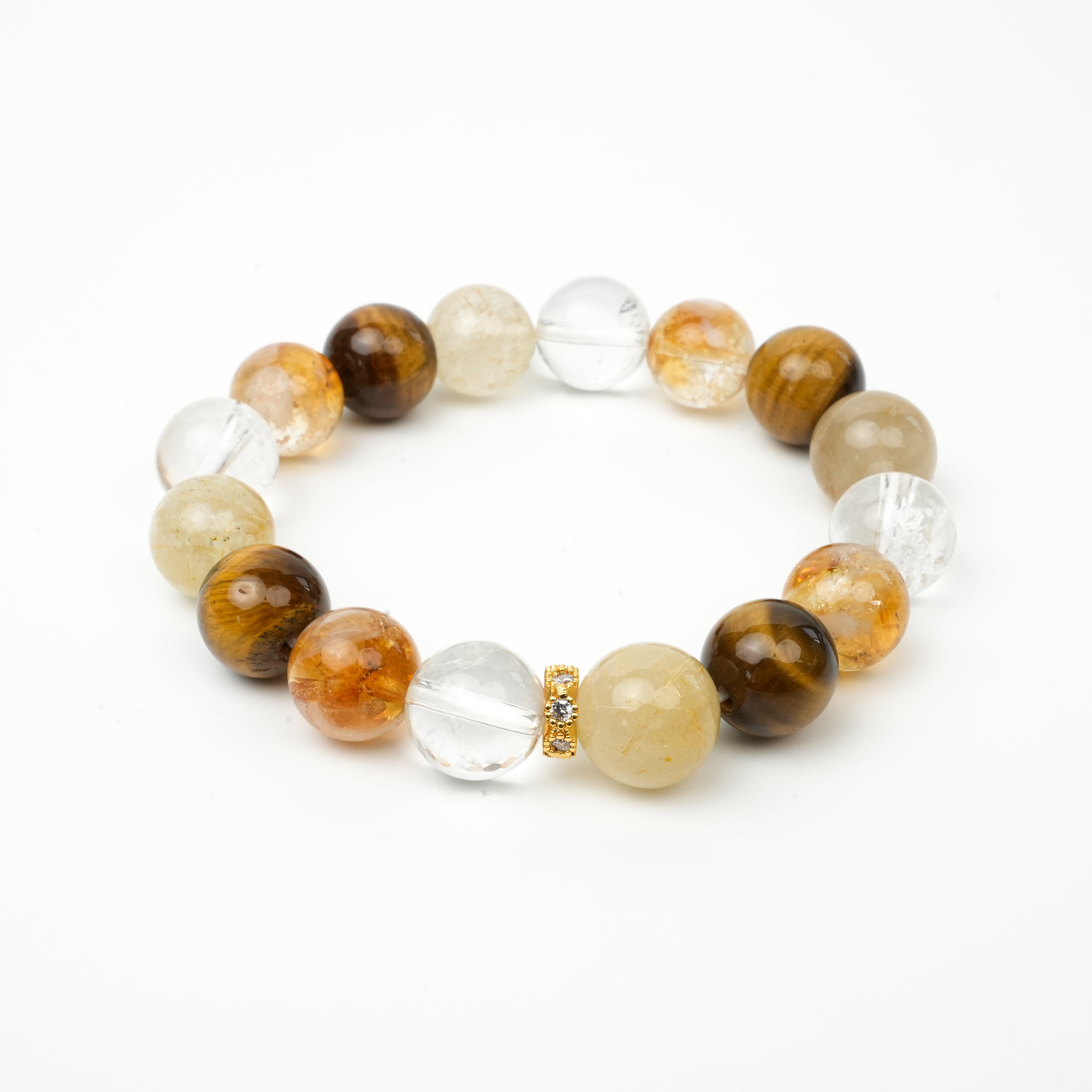 Black gold Super Seven bracelet