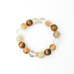 Black gold Super Seven bracelet