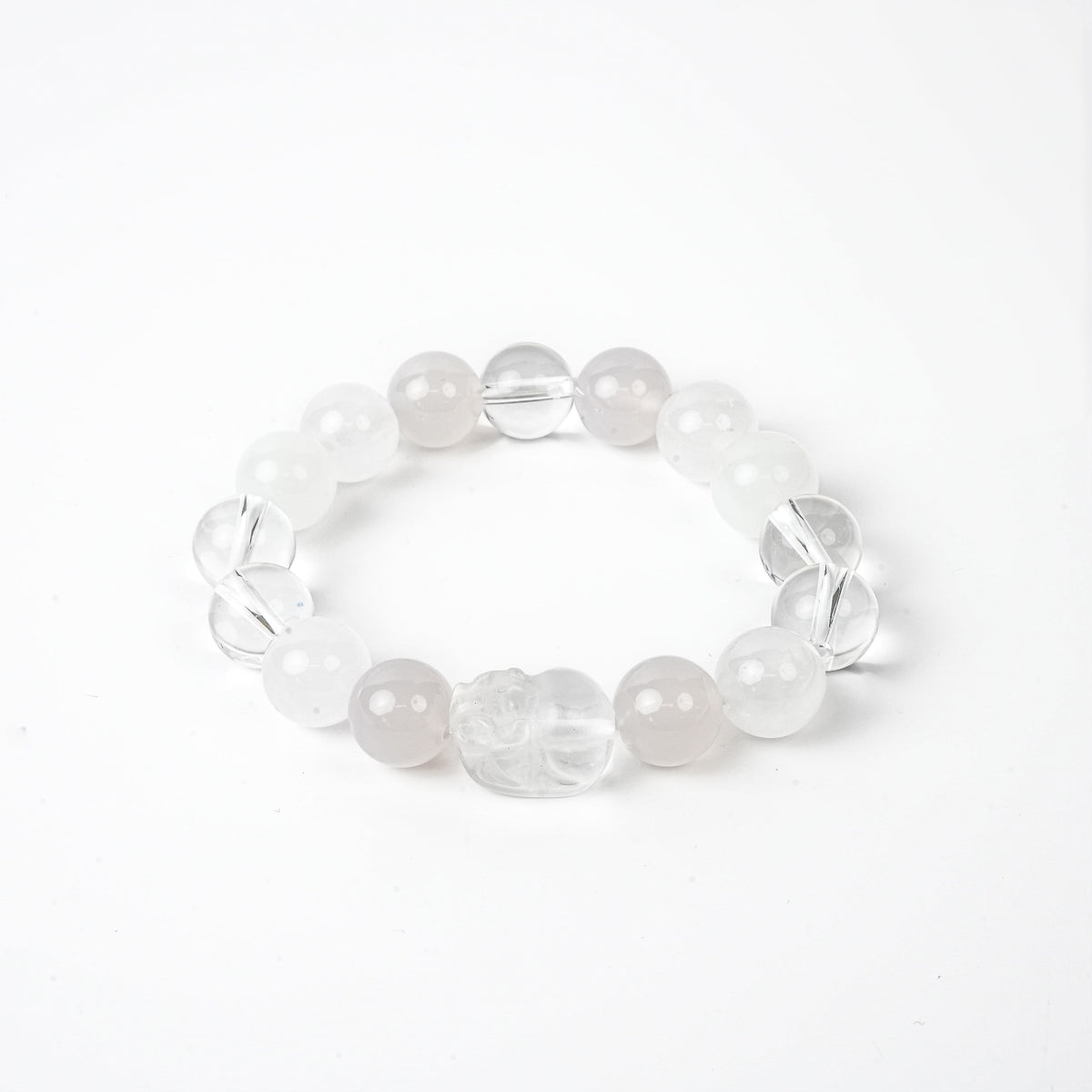 Pixiu Purification • Premium Five Elements Gold Bracelet (12mm) • High Frequency Wealth